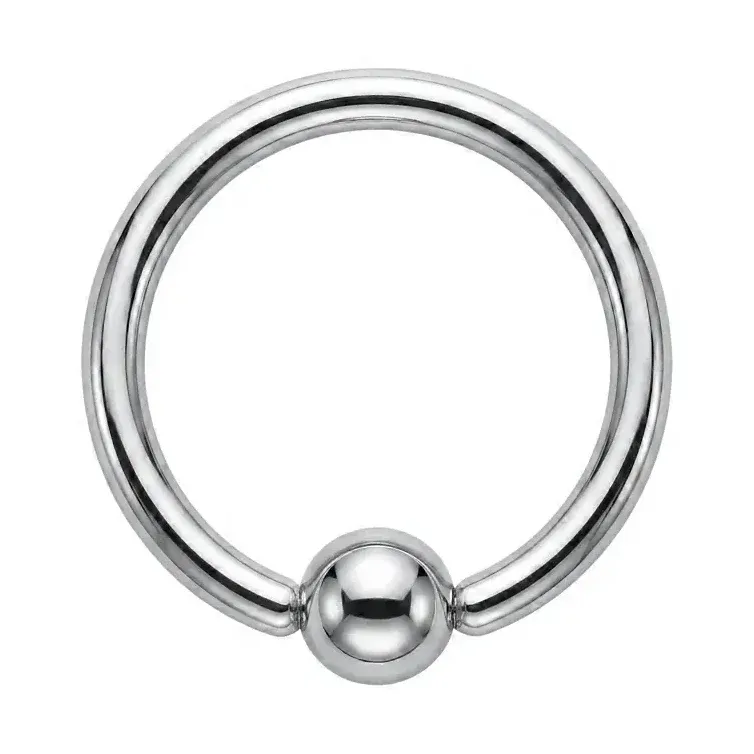 Klemmkugelring, Silber