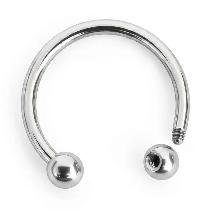 Circular Barbell (Hufeisen), Silber