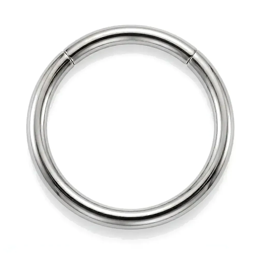 Segmentring Clicker, Silber
