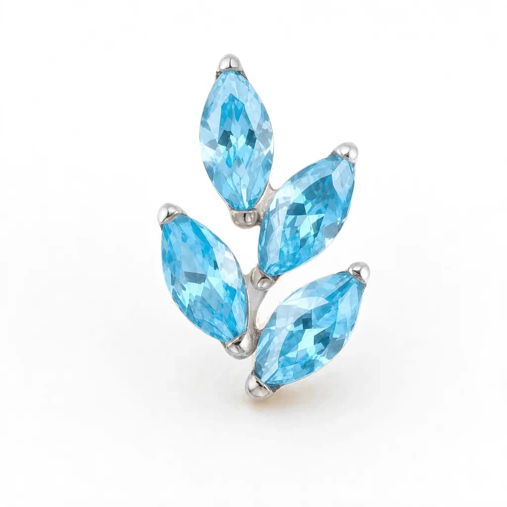 Aufsatz Innengewinde, Blatt aus 4 Marquise