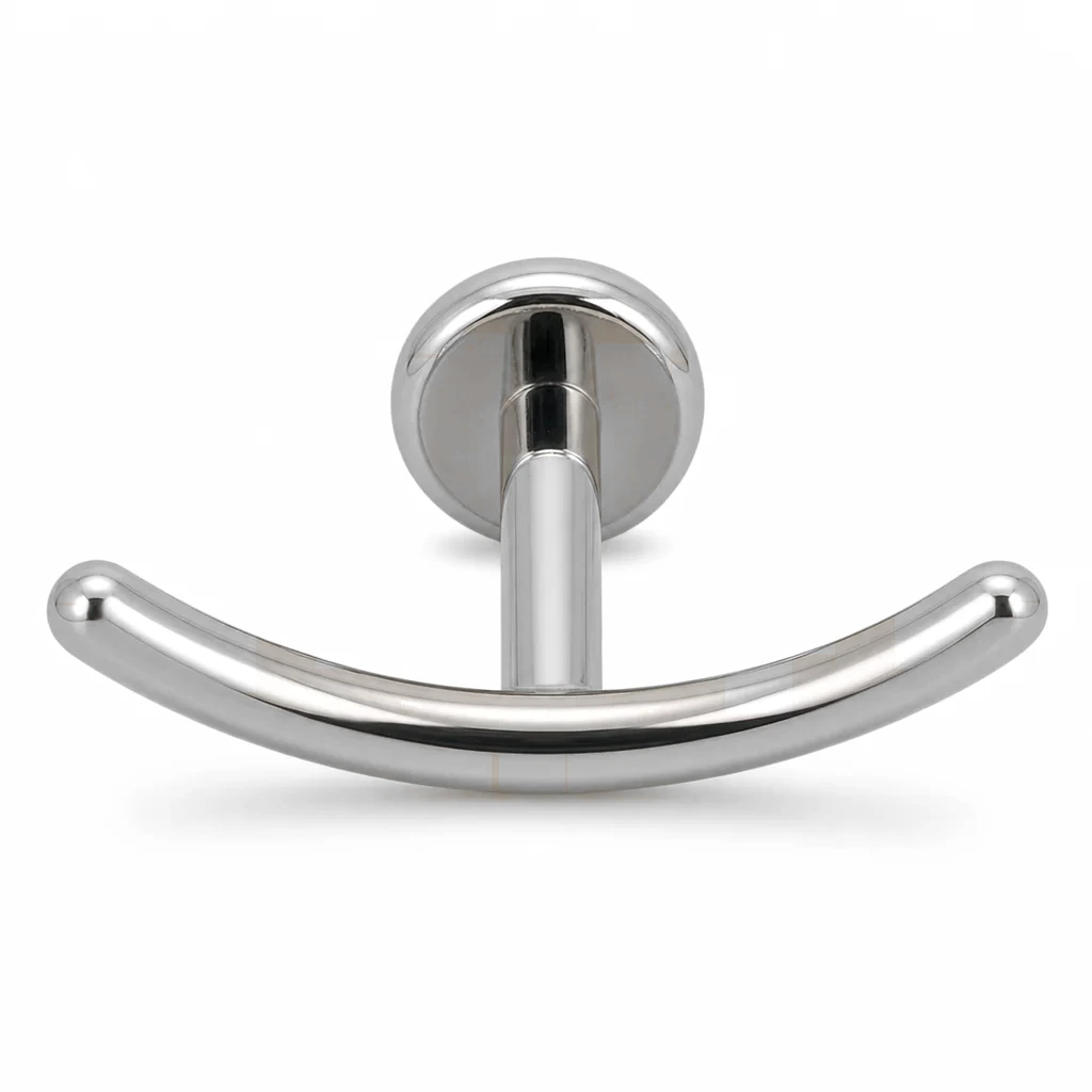 Labret mit Innengewinde, gebogener Steg, Silber